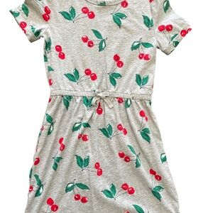GAP Gray Cherry Print Kids Dress 👗